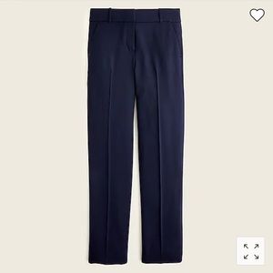 J Crew Cameron slim crop pant in Italian stretch wool